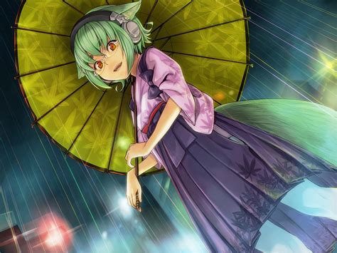 Girl Umbrella Kimono Wallpaper Hd Anime 4k Wallpapers Images