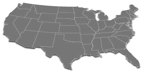 United States Map Outline Transparent Image Png Arts