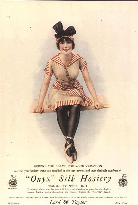 1915 1910s usa onyx silk stockings drawing by the advertising archives pixels