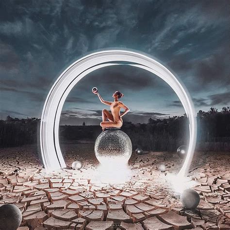 This Surreal Light Painting Photo Was Taken At A Single Exposure