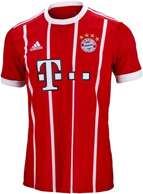 All information about bayern munich (bundesliga) current squad with market values transfers rumours player stats fixtures news. 2017/18 adidas Bayern Munich Home Jersey - SoccerPro.com