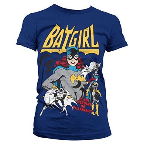 Batman T Shirt Batgirl Hero Or Villain New Official Women