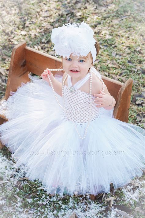 Buy Solid White Baby Tutu Dressbaby Girl Tutuwhite Baby Tutu Dress