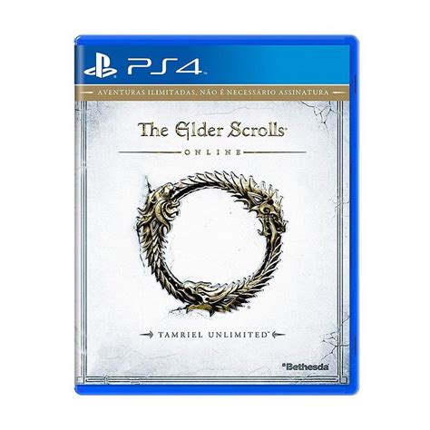 The Elder Scrolls Online Seminovo PS4 Espiaogames Com Br