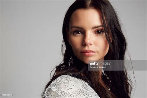 Eline Powell From Freeforms Siren Poses For A Portrait In The
