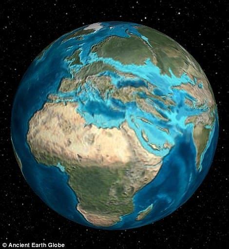 Ancient Earth Globe Reveals How The Continents Have Split And