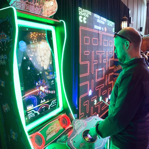 Galaga Assault Arcade Game Rental — National Event Pros