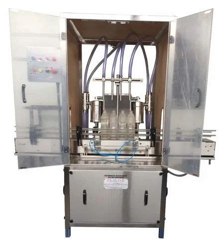 Filsilpek Stainless Steel Automatic Syrup Filling Machine 25 Kw