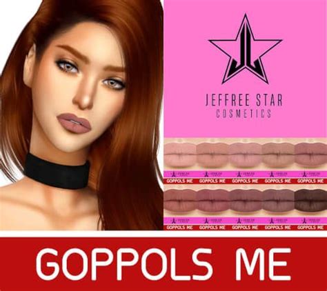 Gpme Jeffree Star Velour Liquid Lipstick C1 For The Sims 4