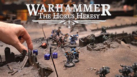 Warhammer World Horus Heresy Battle Report Youtube