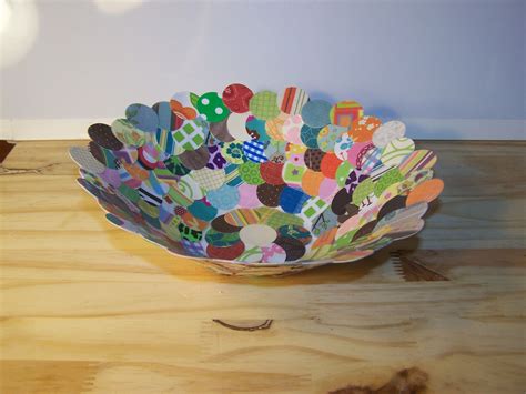 Paper Bowl Decorative Paper Decorations Paper Bowls Paper Crafts