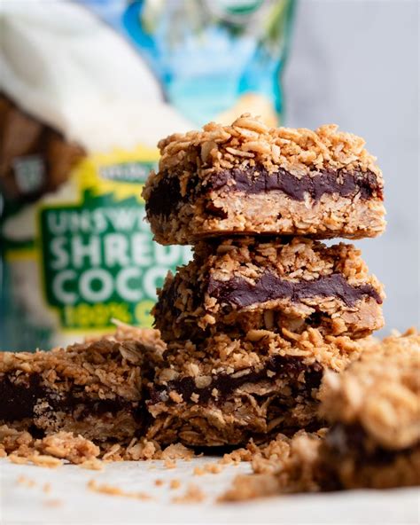 No baking is required to make these incredible chocolate oat bars! No-Bake Chocolate Peanut Butter Oat Bars - Edward & Sons ...