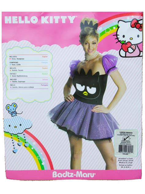 Rubies Womens Badtz Maru Hello Kitty Adult Costume Costumes S