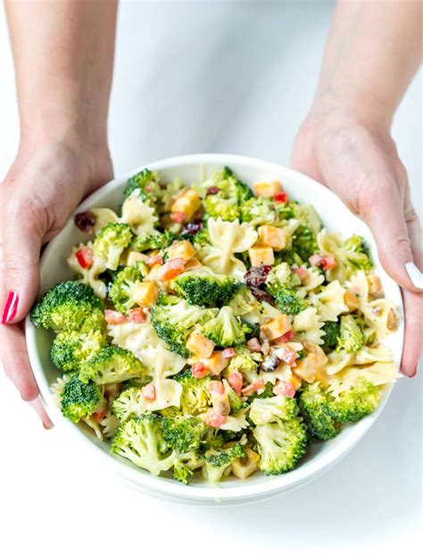Super Easy Broccoli Salad Recipe Wonkywonderful