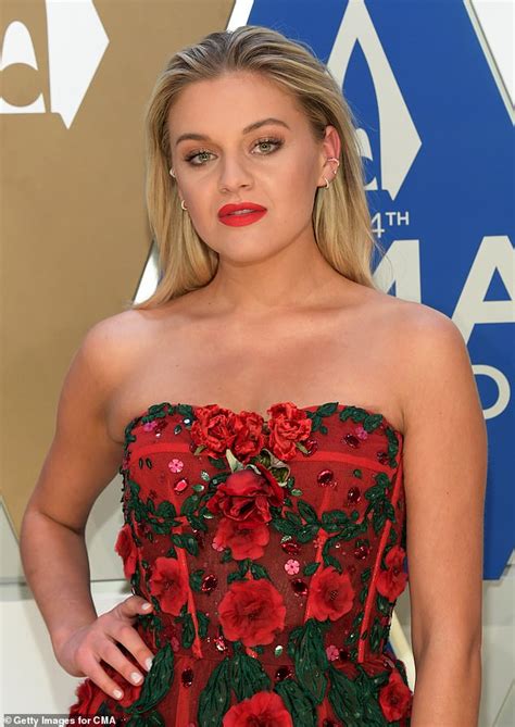 Kelsea Ballerini Stuns In Floral Themed Red Gown After Being Added To