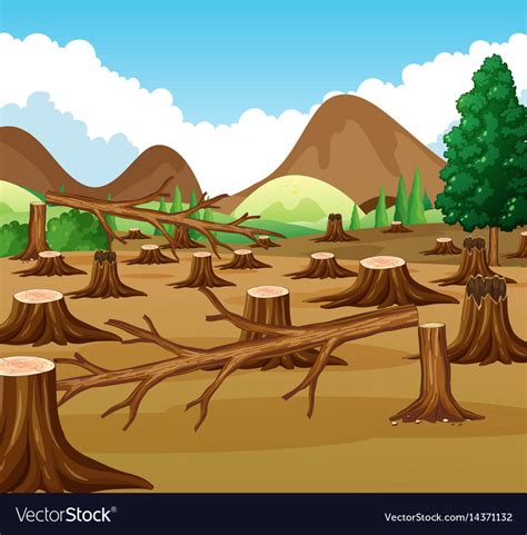 Deforestation Clip Art