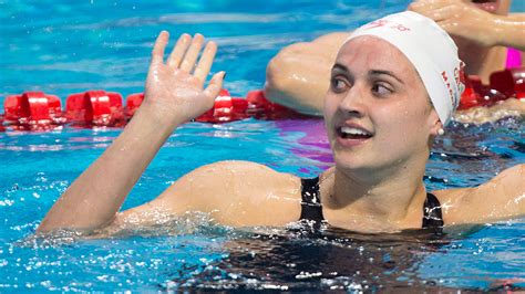 Canadas Kylie Masse Qualifies For 50 Metre Backstroke Final