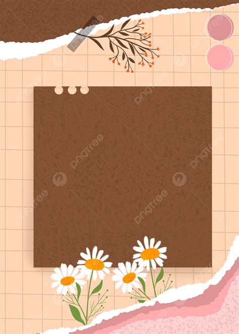 Latar belakang Latar Belakang Kertas Estetika Dengan Hiasan Bunga