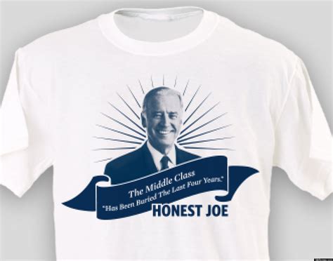 Mitt Romney Campaign Embraces Joe Biden Buried Comment Starts Selling Honest Joe T Shirt