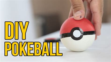 Diy How To Make A Pokeball Pokemon Go Youtube