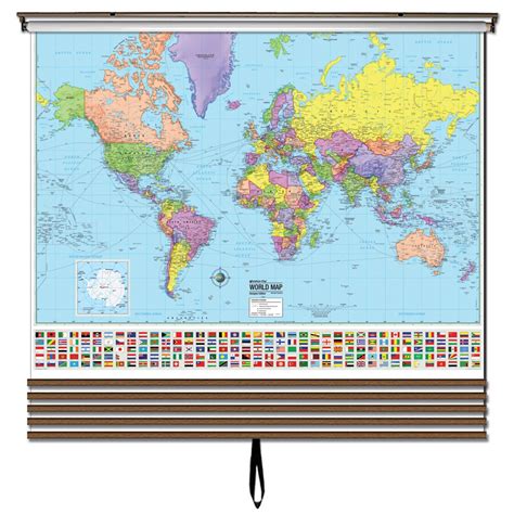 Map Advanced Political Wall Map Set Advanced Political Classroom