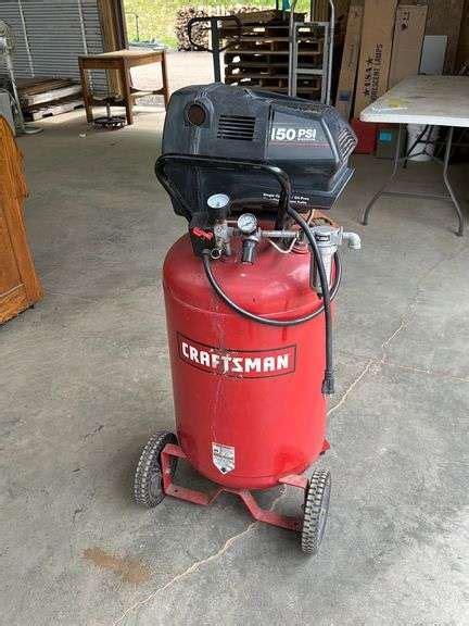 Craftsman 30 Gal Air Compressor Lee Real Estate And Auction Service