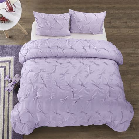 Heritage Club Solid Pintuck Comforter Set Multiple Colors