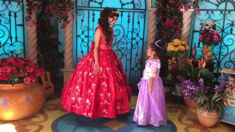 Princess Elena Of Avalor At Disneyland California Adventure Youtube