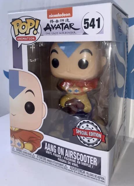Funko Pop Animation Avatar The Last Airbender Aang On Airscooter Se