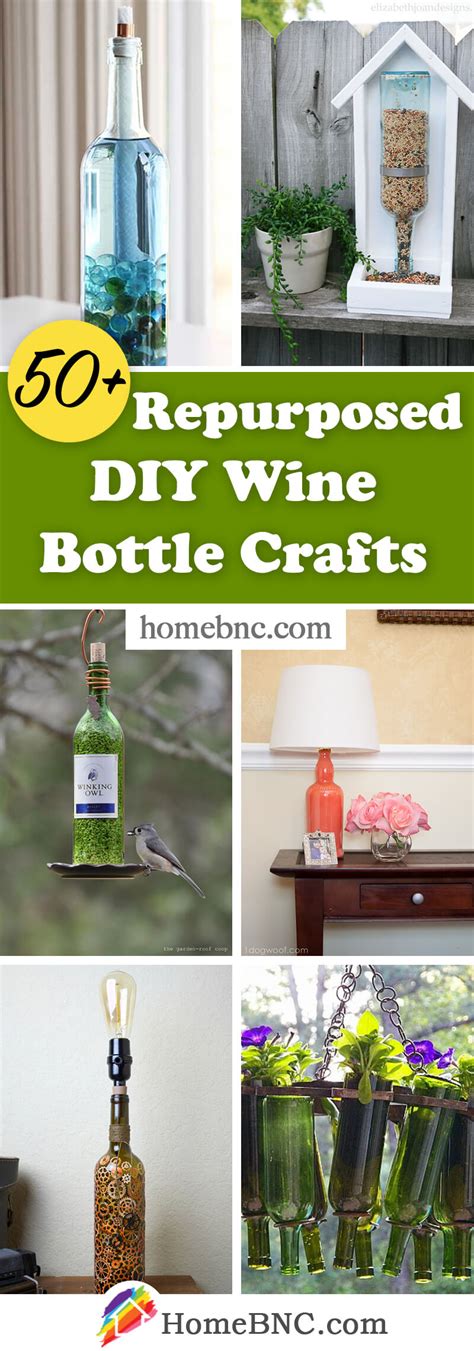 50 Best Repurposed Diy Wine Bottle Craft Ideas And Designs For 2021