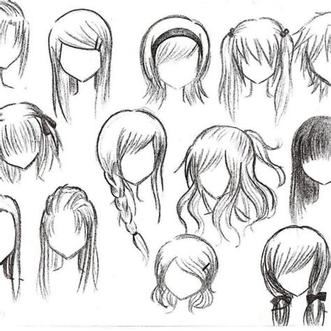 Girl Hairstyle Drawing At Getdrawings Free Download