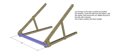 May these some photos to give you inspiration, imagine some of these awesome galleries. Free DIY Furniture Plans: How to Build a Swing A-Frame ...