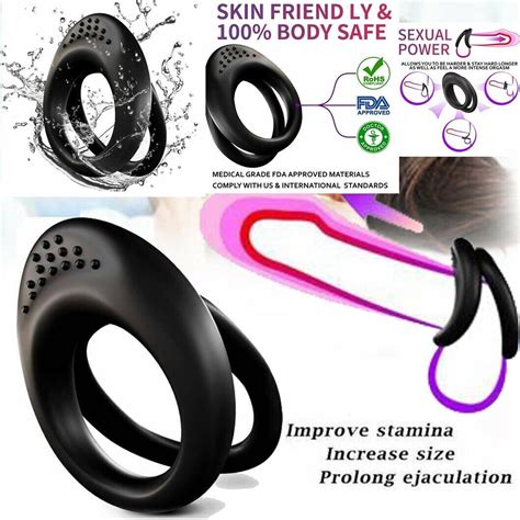 Male Scrotum Testicle Squeeze Ring Cage Penis Stretcher Enhancer Men Delay P5 Ebay