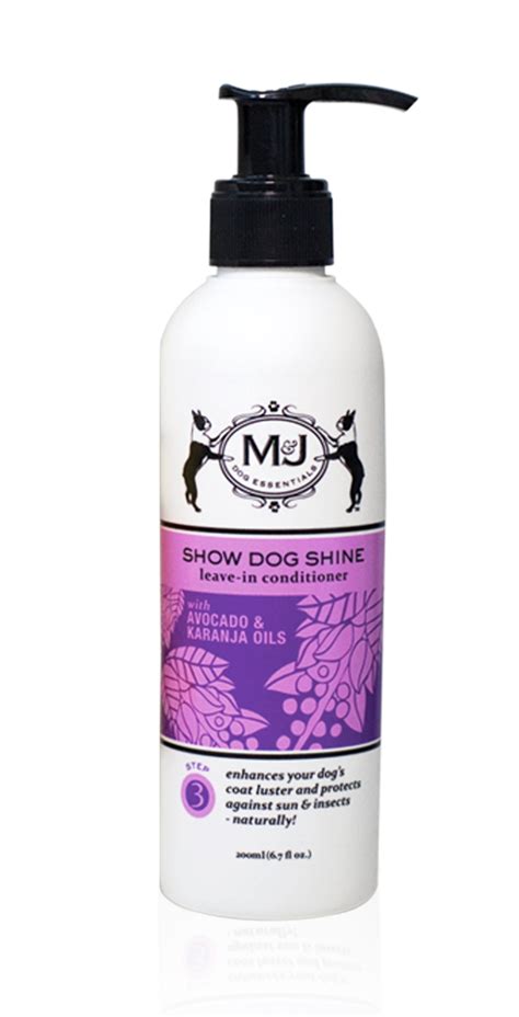 Show Dog Shine Leave-In Conditioner | Leave in conditioner, Dog skin, Dog essentials