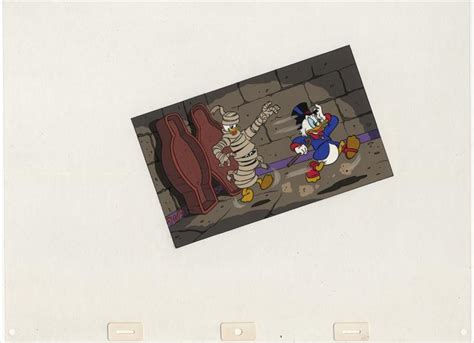 Disney Ducktales Animation Concept Cel