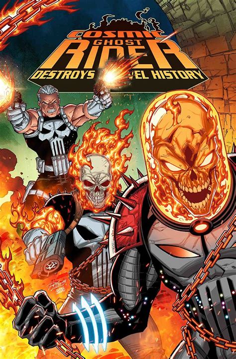 Cosmic Ghost Rider Destroys Marvel History 1 Ron Lim Variant Cover