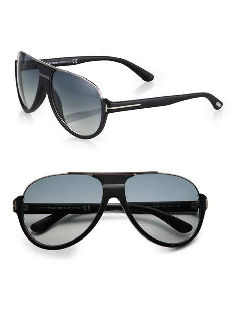 Tom Ford Dimitry Acetate Retro Sunglasses In Black For Men Lyst