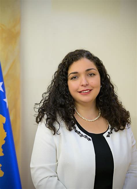 Dr. Vjosa Osmani-Sadriu, Acting President of the Republic ...