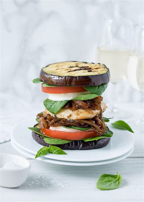 These Low Carb Chicken And Summer Veggie Stacks Make An Impressive