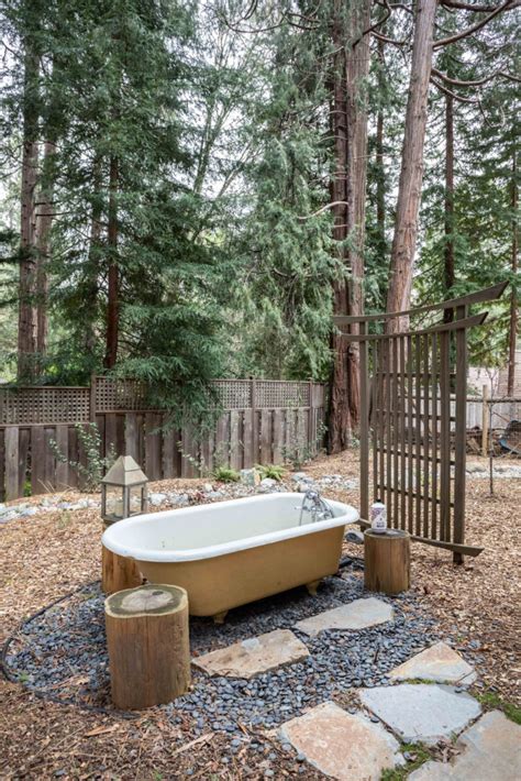 An Outdoor Bathtub Is The Sensory Experience You Need Sunset Magazine