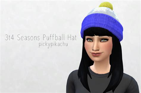 Pickypikachu Sims 4 Blog Hats Sims 4