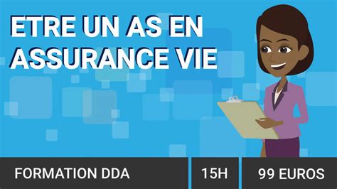 Formation Continue Dda Sur Lassurance Vie Maformationassurancefr