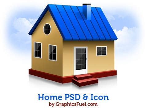 Home Psd And Icons Free Psd File