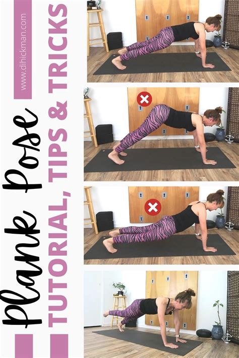 High Plank Yoga Pose Tutorial Tips And Tricks Di Hickman