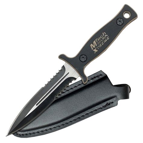 Mtech Usa Xtreme Blacktan G10 Handletactical Fixed Knife Mrknife