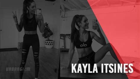 Kayla Itsines Instagram Fitness Star Urbangym