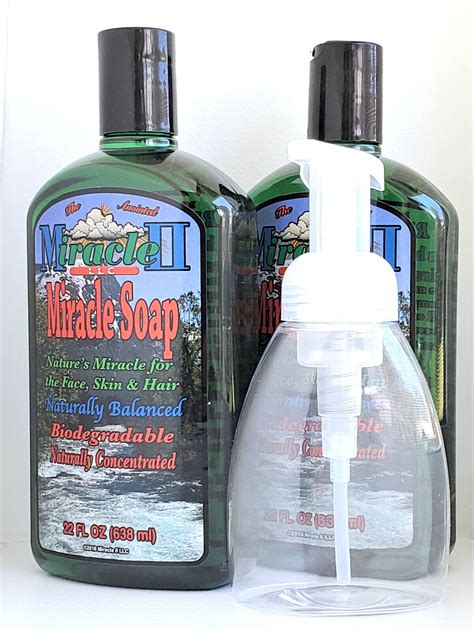 22 Oz Miracle Ii Soap 22 Oz Miracle 2 Moisturizer Soap And One 8 Oz