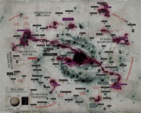 Warhammer 40k Galactic Map Large World Map