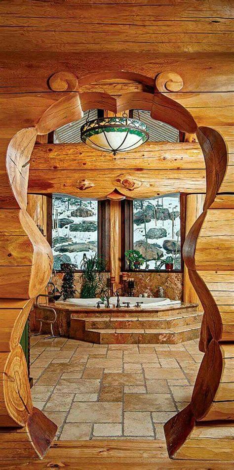 Pin By Carey Stumpf On House Log Cabin Rustic Log Homes Log House