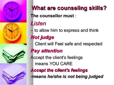 Role Of A Counselor